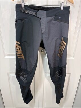 Leatt Men's Black/Grey Performance Mountain Bike/BMX Pants